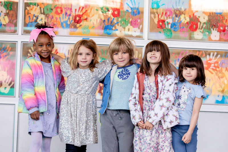 young children in classroom